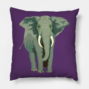 african elephant Pillow