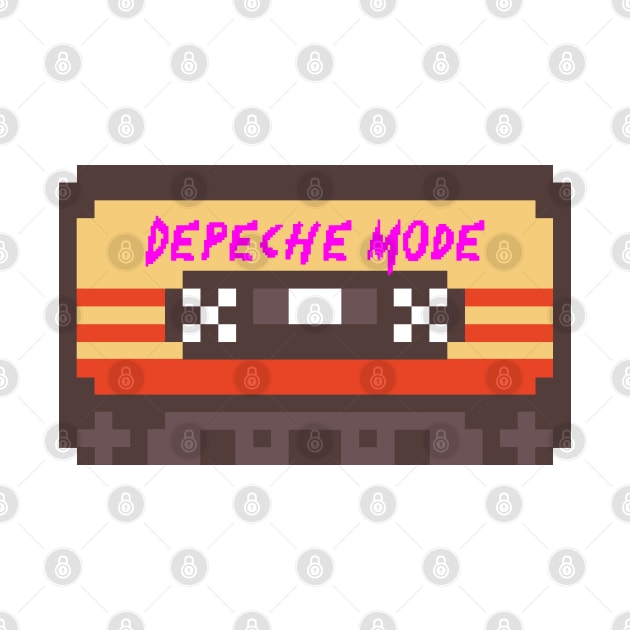 Depeche Mode 8bit cassette by terilittleberids