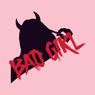 BAD GIRL designs T-Shirt