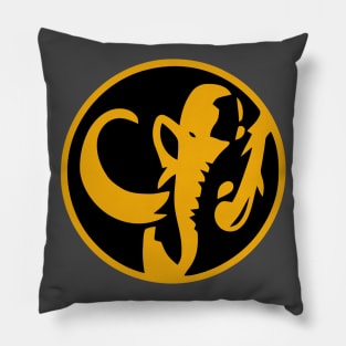 Black Mastodon Pillow