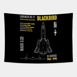 Lockheed SR-71 Blackbird Tapestry