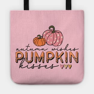 Autumn Wishes, Pumpkin Kisses Tote