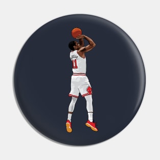 Demar DeRozan Vector Shot Pin