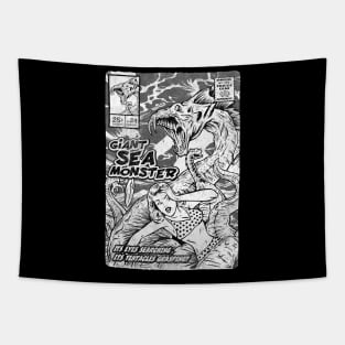 Giant Sea Monster Tapestry