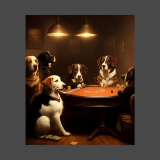 Dogs Poker T-Shirt