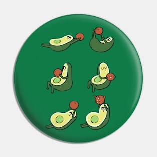 Avocado Hard Core Pin