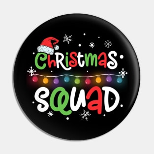 Merry Christmas Squad Pin