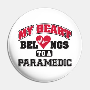 My heart belongs to a paramedic Pin