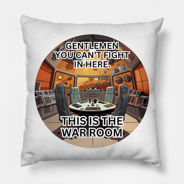 This is the war room Pillow by Riverside-Moon