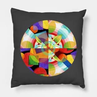 Prismatic Ombre Pillow