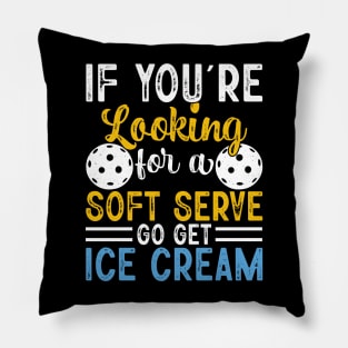 If you're looking for a soft serve go get ice cream Pillow