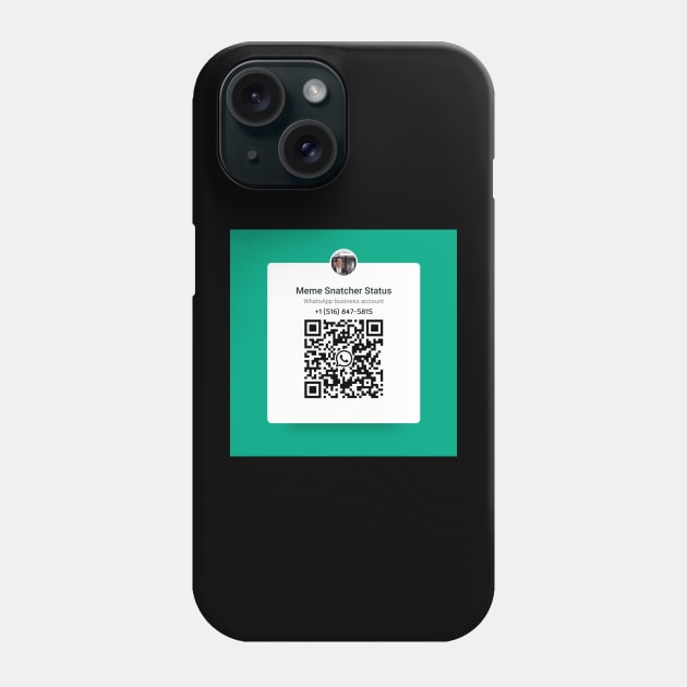 QR Code Phone Case by MemeSnatcher