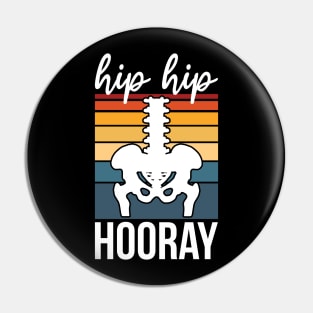 hip hip hurray Pin