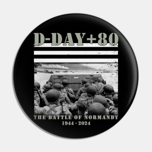 1944 D-Day 2024 80th Anniversary Normandy Pin