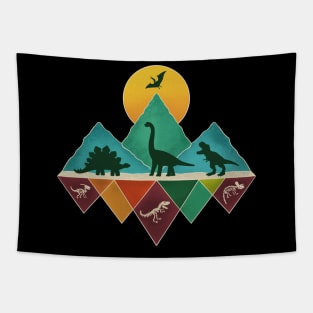 Dinosaurs Landscape Tapestry