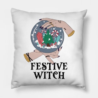 Festive witch Pillow