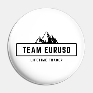 Team EUR USD (Light) Pin