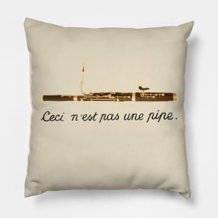 Bassoon Bassoonist Symphony Orchestra Surrealism Pillow