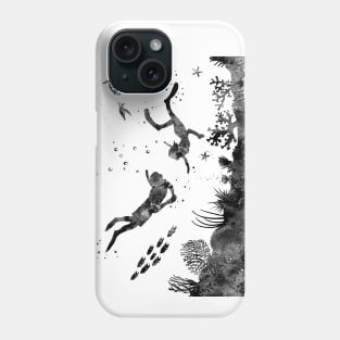 Scuba divers Phone Case