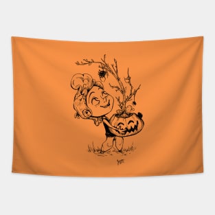 Halloween Boy Tapestry