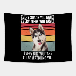 Every Snack You Make, Every Meal You Make, Every Bite You Take, I'll be Watching You Tapestry