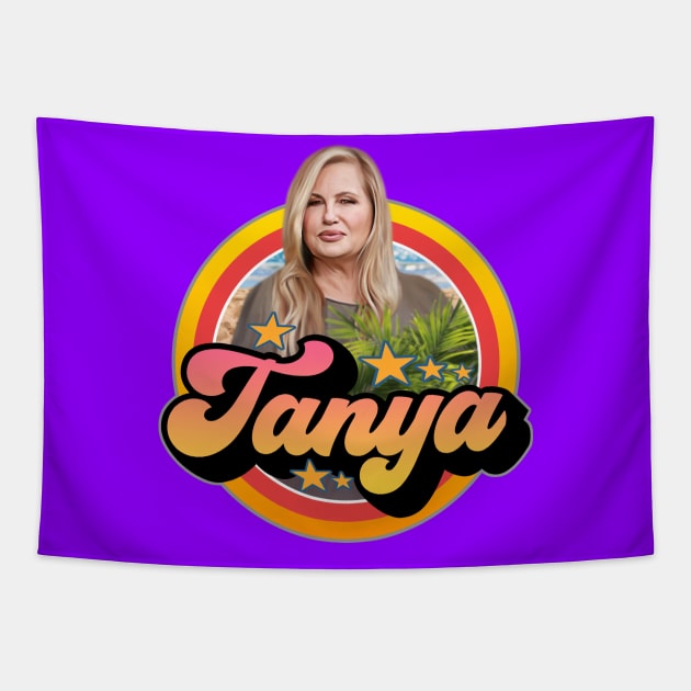 White Lotus Tanya Tapestry by Trazzo