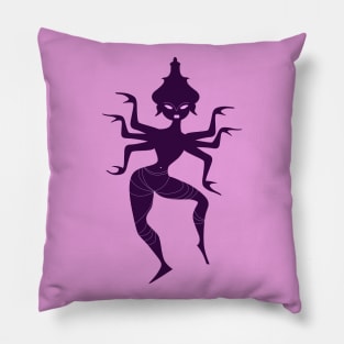 Durga Dancing Figure Pillow