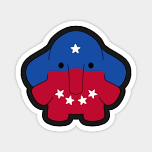 Republican Elephant Magnet