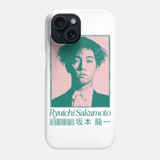 Ryuichi Sakamoto ---- Original Fan Art Design Phone Case