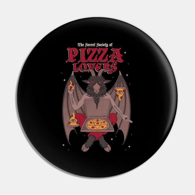 Pizza Lovers Pin by thiagocorrea