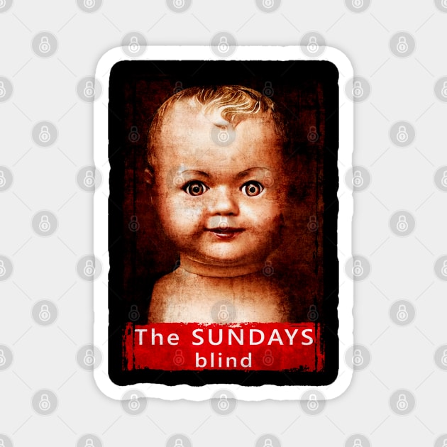 The Sundays - Blind - Retro Vintage Style Magnet by Mr.FansArt