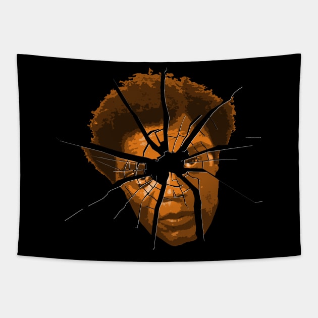 Mr. Glass Tapestry by nickbeta