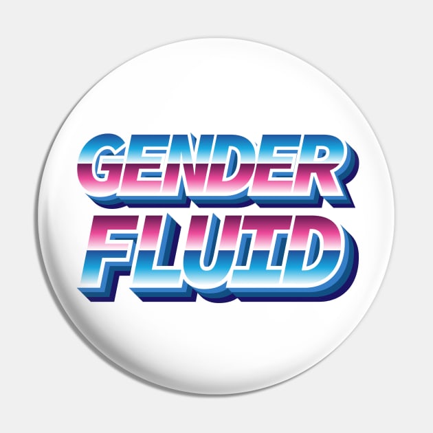 Gender Fluid Pin by Sthickers