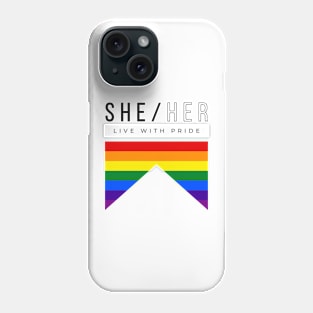 PRONOUNS PRIDE Phone Case