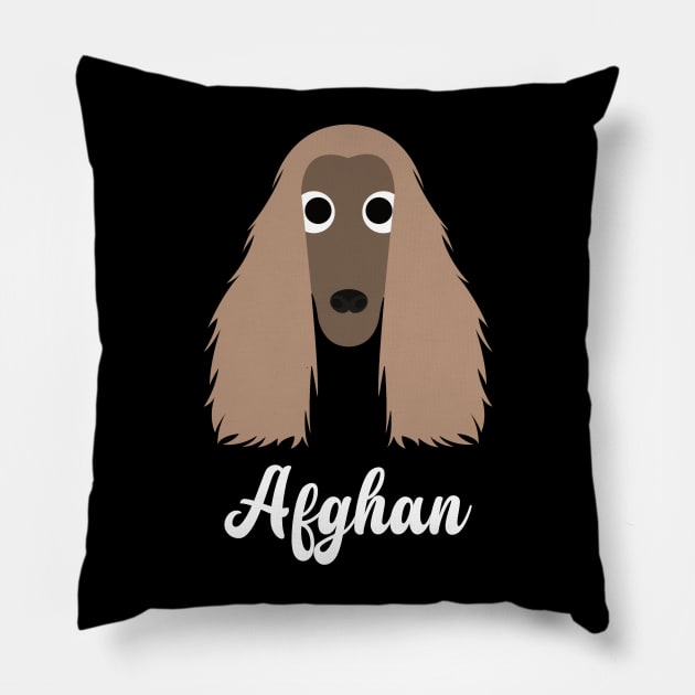 Afghan - Afghan Hound Pillow by DoggyStyles
