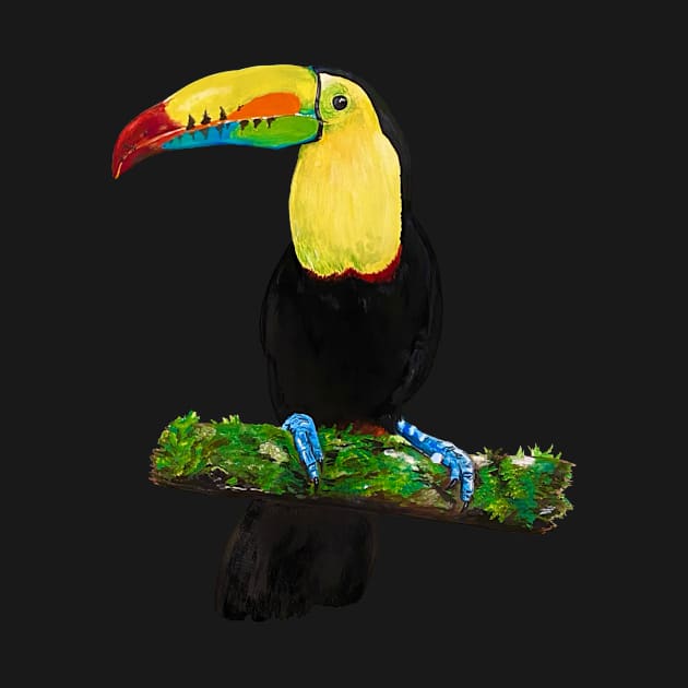 Toucan by chloeklbennett