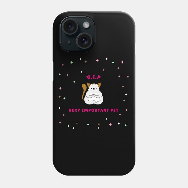 Cat yoga VIP very impostant pet Phone Case by Kataclysma