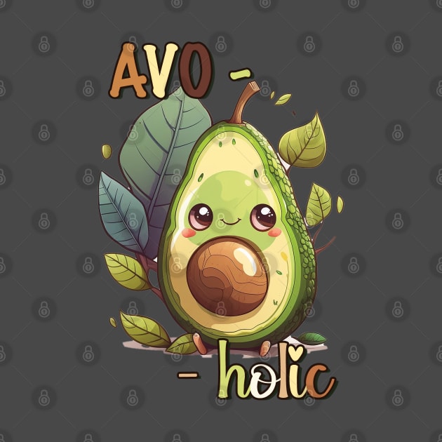 Avo-mania: Embracing the Kawaii Avocado Craze by Toonstruction