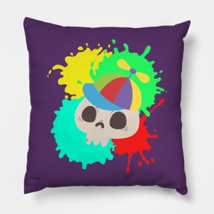 Skull Whimsy Pillow