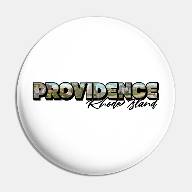 Providence Rhode Island Big Letter Pin by ButterflyInTheAttic