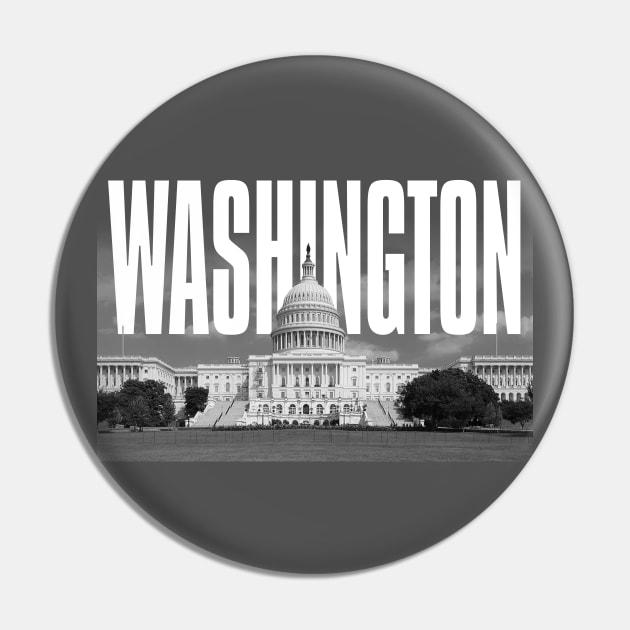 Washington Cityscape Pin by PLAYDIGITAL2020