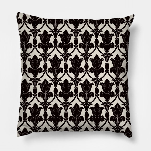 Baker St Pillow by hawkadoodledoo