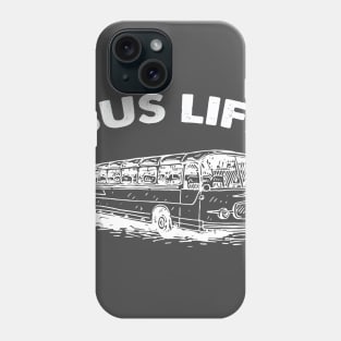 Bus Life Skoolie Vintage Bus Phone Case