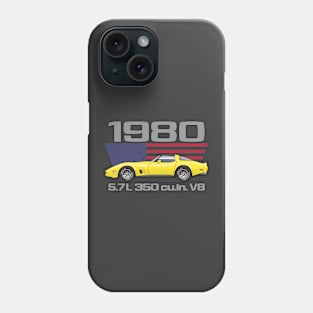 Yellow 1980 Phone Case