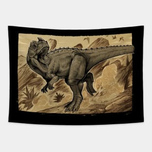 Ceratosaurus "horn lizard" Tapestry