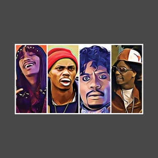 Many Faces of Dave Chappelle T-Shirt