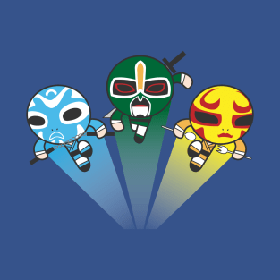 3 Ninjas Puff Back T-Shirt