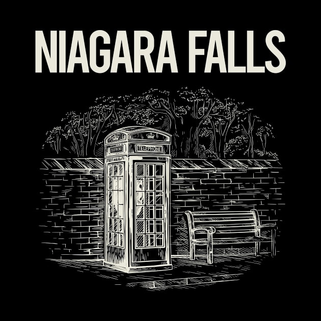 Vintage Phone Booth Niagara Falls by rosenbaumquinton52