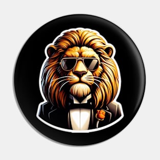 The Godfather King Lion Pin