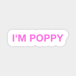 I'm Poppy Magnet